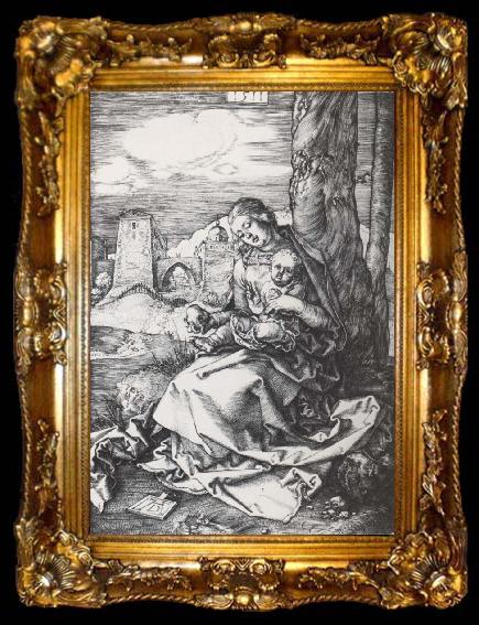 framed  Albrecht Durer The Madonna with the pear, ta009-2